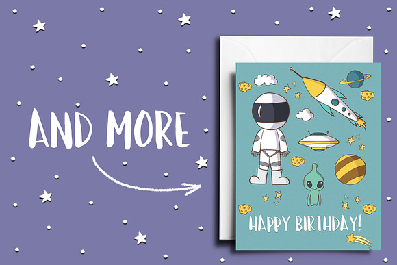 Space Man in Illustrations - product preview 2