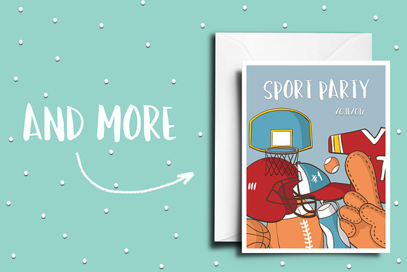 Sports Pack in Illustrations - product preview 3