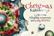 Christmas Kaleidoscope Animated