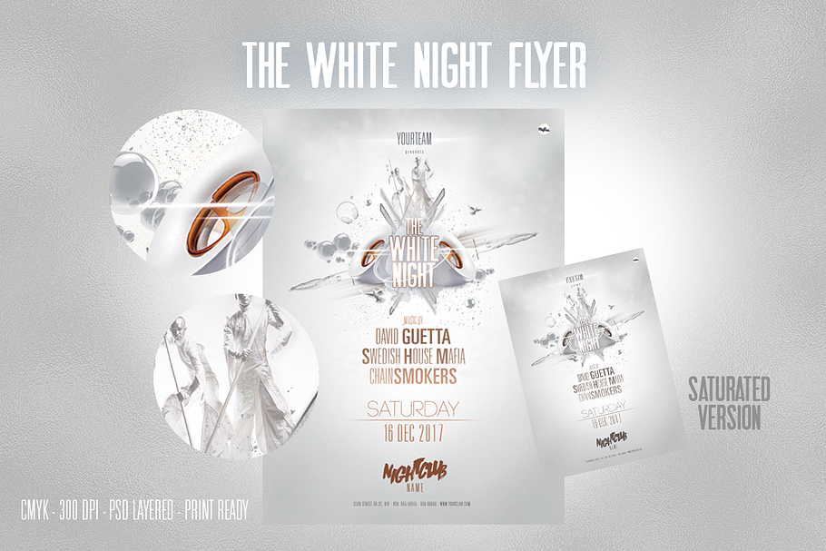 The WHITE NIGHT flyer in Flyer Templates - product preview 8