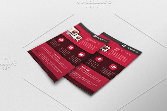 Flyer Web Design in Flyer Templates - product preview 1