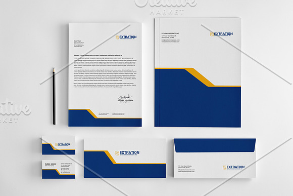 Business Stationary Pack - 1 in Stationery Templates - product preview 2