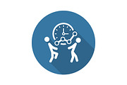 Time for Growth Icon. Business Concept.