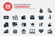 Glyph Icons Commerce Set