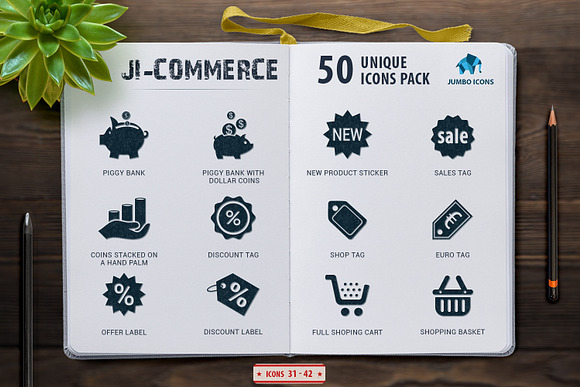 Glyph Icons Commerce Set in Glyph Icons - product preview 4
