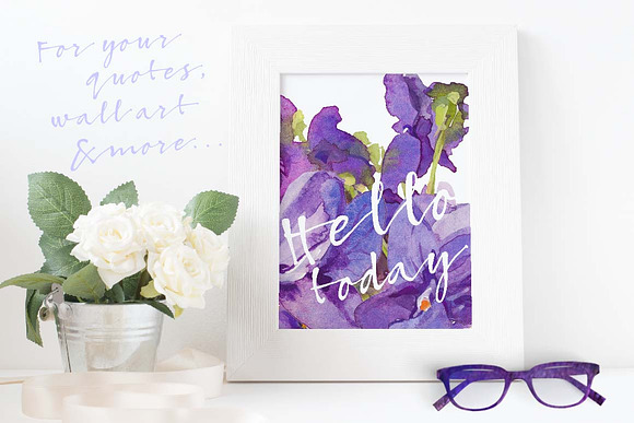 Sweet Violets in Illustrations - product preview 3