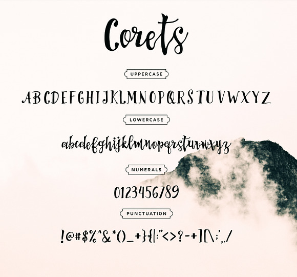 Corets Script in Script Fonts - product preview 5