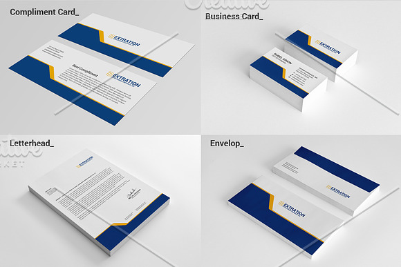 Business Stationary Pack - 1 in Stationery Templates - product preview 7