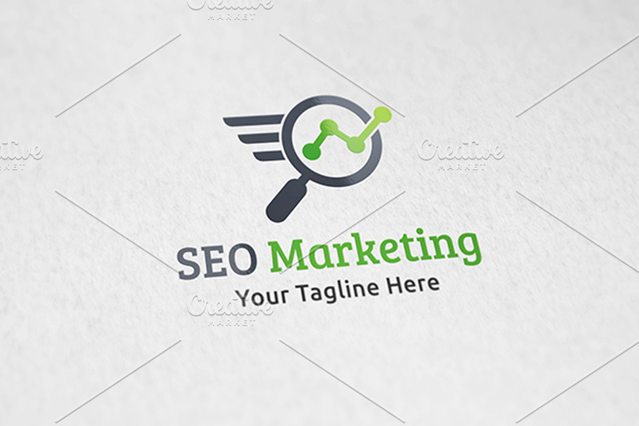 SEO Marketing - Logo Template in Logo Templates - product preview 8