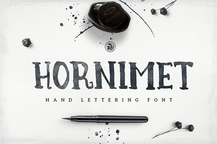 Hornimet in Script Fonts - product preview 8