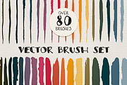 Vector Paint Brush Collection Plus