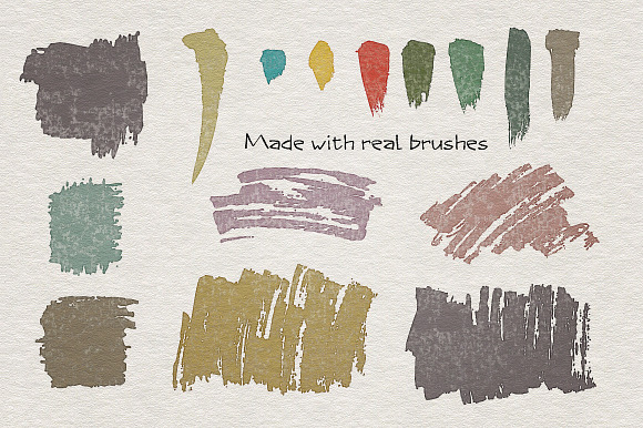 Vector Paint Brush Collection Plus in Photoshop Brushes - product preview 3