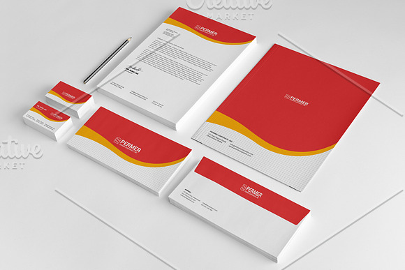 Permer Stationary Pack in Stationery Templates - product preview 3