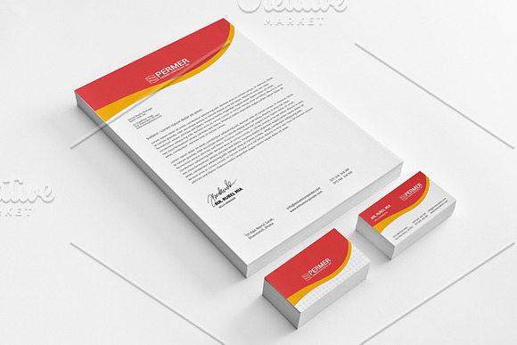 Permer Stationary Pack in Stationery Templates - product preview 5