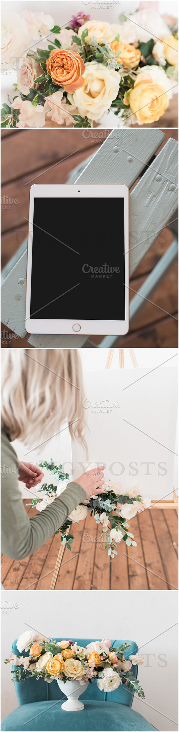Ultimate Wedding Stock Photo Bundle in Mobile & Web Mockups - product preview 17