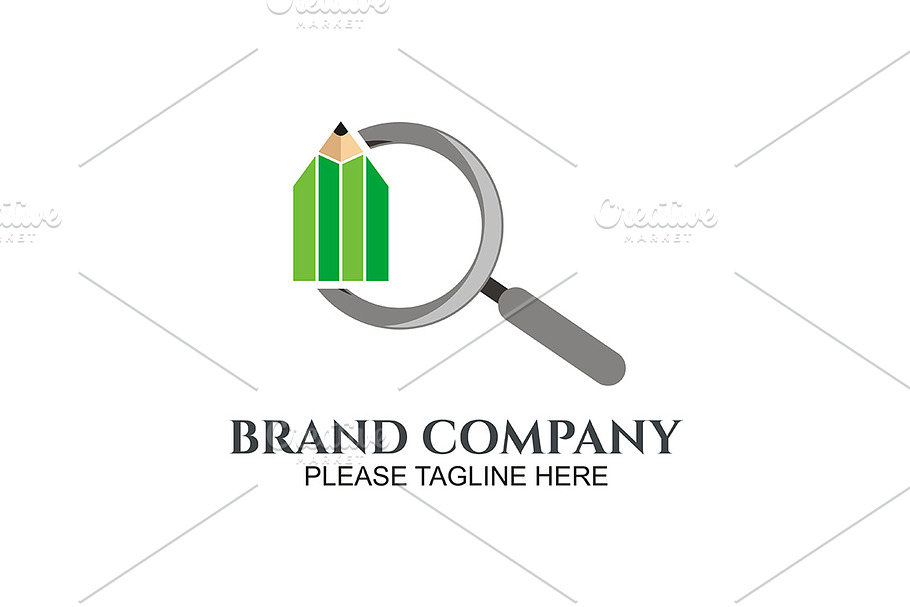 Writer Finder in Logo Templates - product preview 8