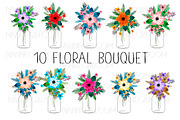 10 floral bouquets №7