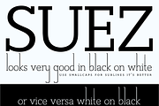 Suez font