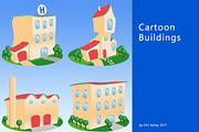 Cartoon style Buildings