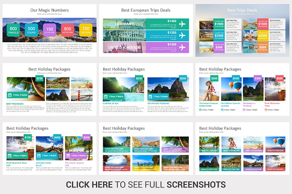 Travel Agency PowerPoint Template in PowerPoint Templates - product preview 7