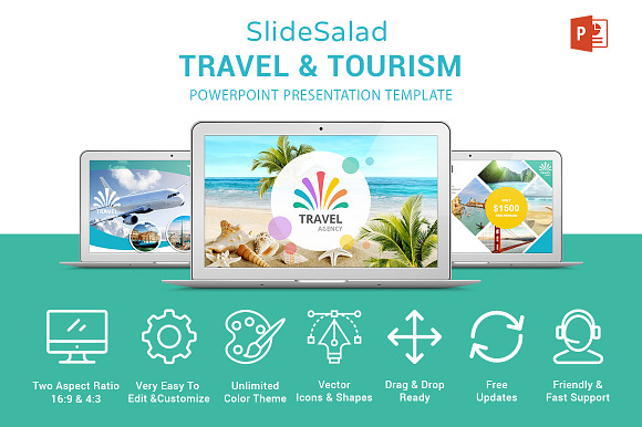 Travel Agency PowerPoint Template in PowerPoint Templates - product preview 9