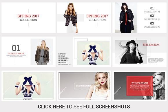 Fashion PowerPoint Template in PowerPoint Templates - product preview 1