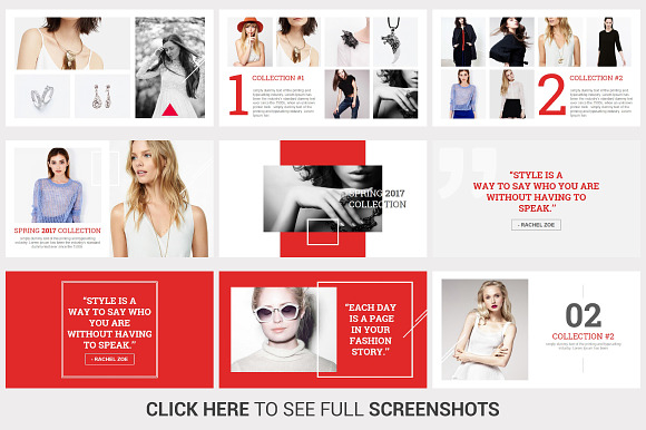 Fashion PowerPoint Template in PowerPoint Templates - product preview 3