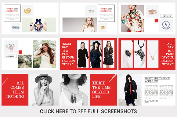 Fashion PowerPoint Template in PowerPoint Templates - product preview 4