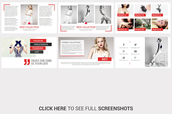 Fashion PowerPoint Template in PowerPoint Templates - product preview 6