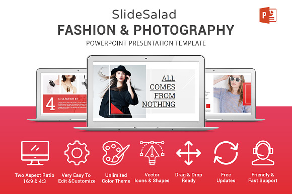 Fashion PowerPoint Template in PowerPoint Templates - product preview 7