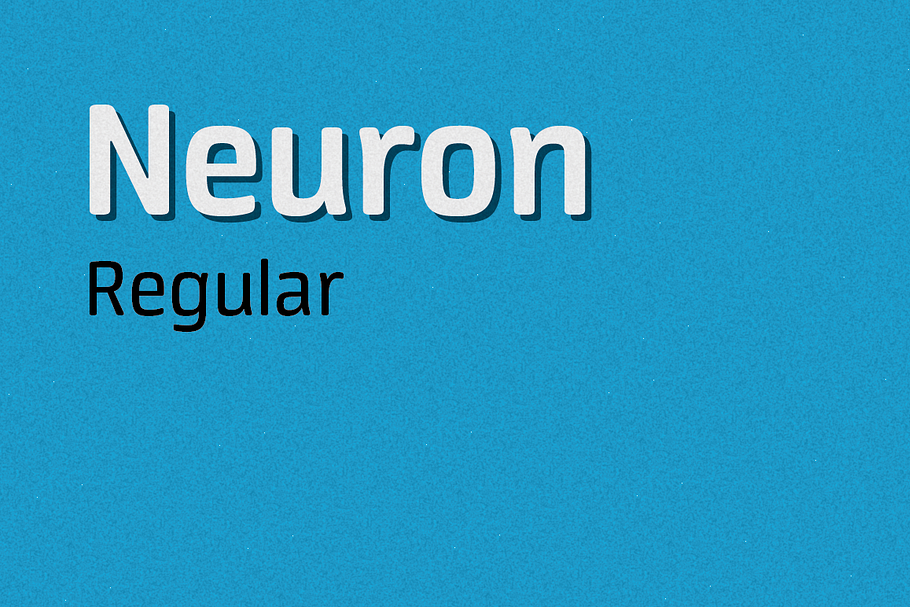 Neuron regular in Sans-Serif Fonts - product preview 8
