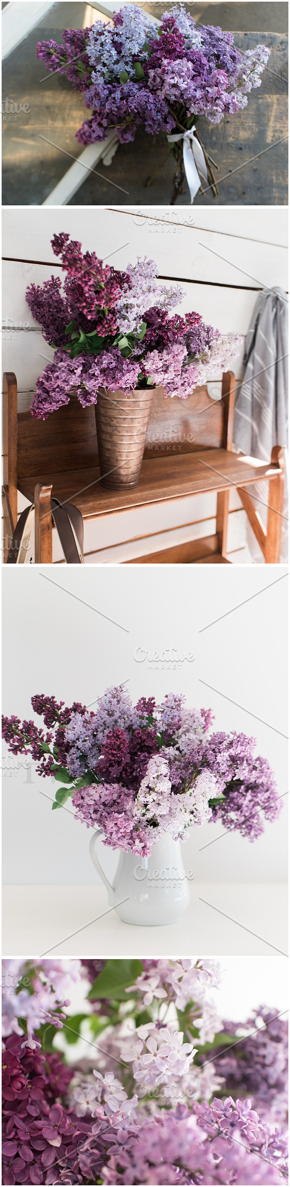 Spring Lilac Stock Photos in Instagram Templates - product preview 4