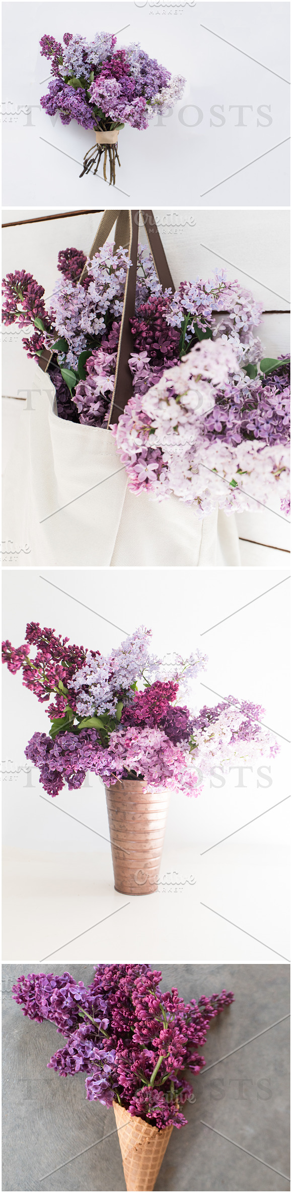 Spring Lilac Stock Photos in Instagram Templates - product preview 5