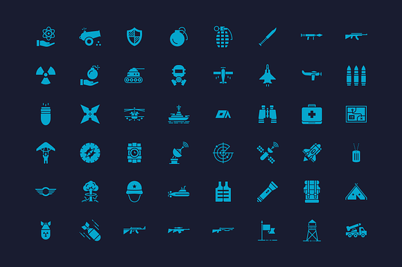 Military, Law & Order Icons in Military Icons - product preview 5