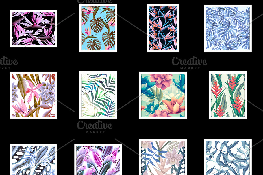 95% OFF!! Huge Floral Designs BUNDLE in Patterns - product preview 8