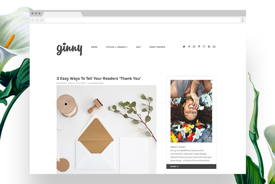 Ginny - Responsive WordPress
