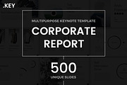 Corporate Report Keynote Template