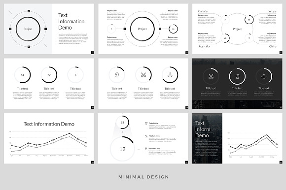 Corporate Report Keynote Template in Keynote Templates - product preview 3