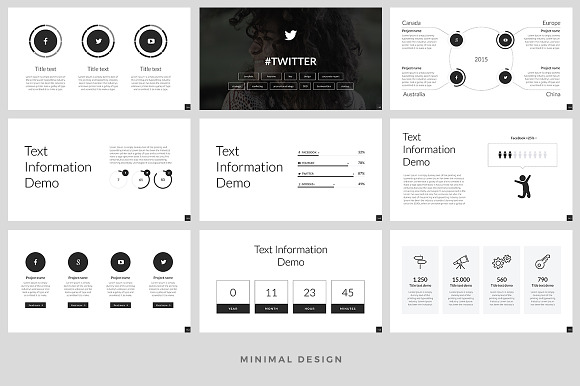 Corporate Report Keynote Template in Keynote Templates - product preview 13