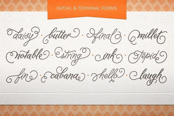 Melany Lane Fonts in Whimsical Fonts - product preview 2