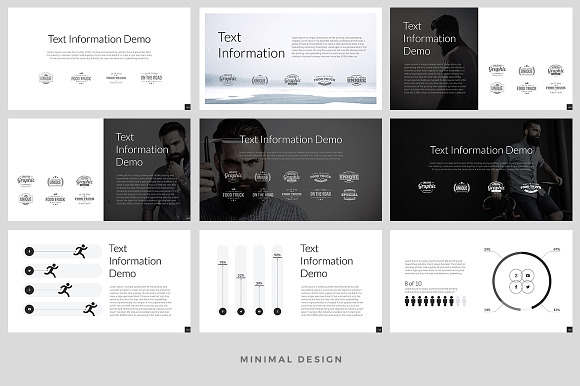 Corporate Report Keynote Template in Keynote Templates - product preview 86