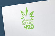 Web Studio 420 Logo Template