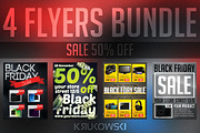 Black Friday Sale Flyers Bundle