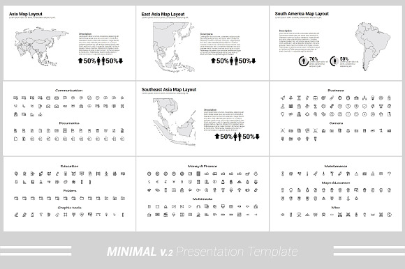 Minimal V.2 Keynote Template in Keynote Templates - product preview 9