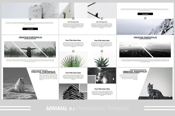 Minimal v.2 Powerpoint Template in PowerPoint Templates - product preview 4