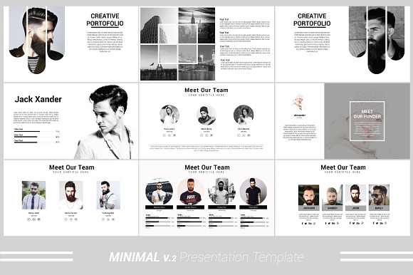 Minimal v.2 Powerpoint Template in PowerPoint Templates - product preview 5