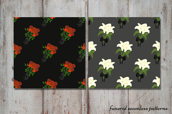 Funeral frames. Vector collection.  in Illustrations - product preview 6