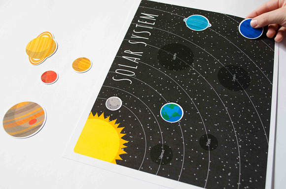 Solar System Illustrations in Illustrations - product preview 1