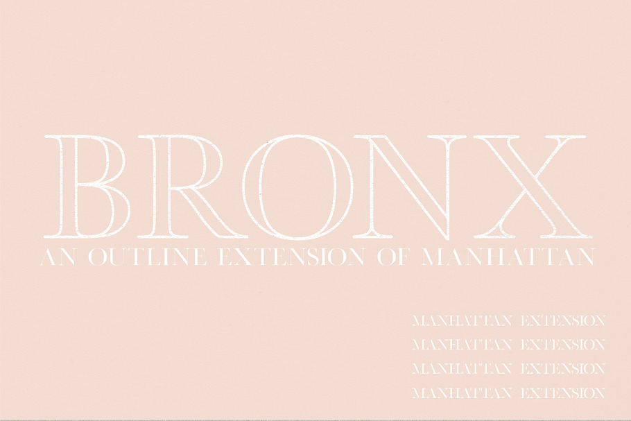 Bronx | An Extension for Manhattan in Serif Fonts - product preview 8