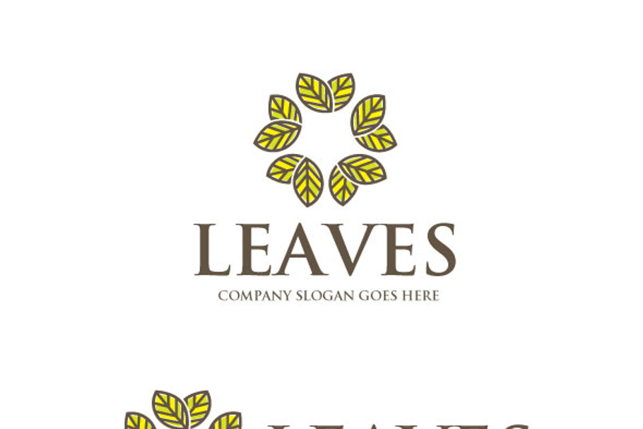 Leaves Logo in Logo Templates - product preview 8